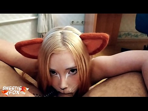 ❤️ 狐狸精吞下鸡巴并在嘴里射精 ❤️ Super sex